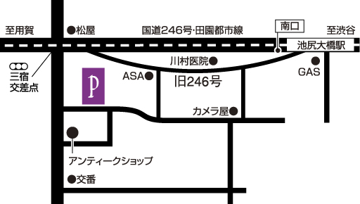 三宿スタジオ アクセスマップ